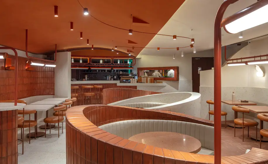 The Pink Zebra Restaurant / Renesa Architecture Design Interiors